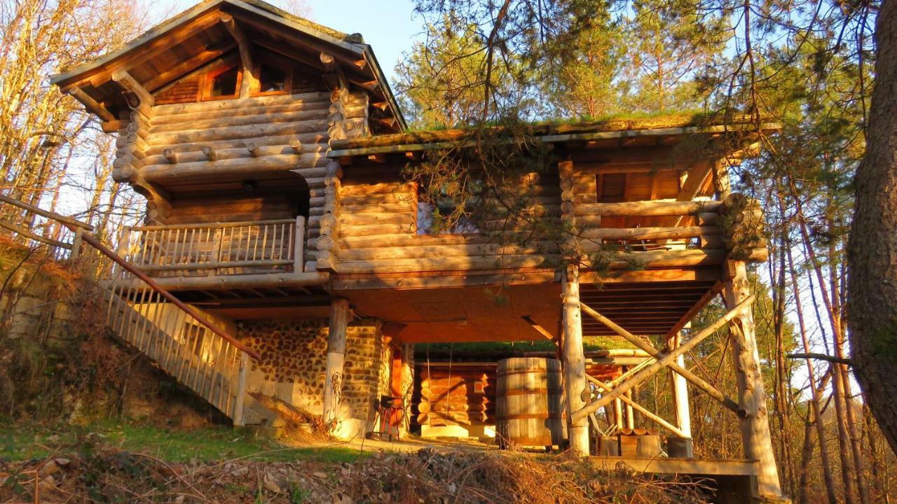 La Cabane De Hans Saint-Martial-de-Gimel Kültér fotó